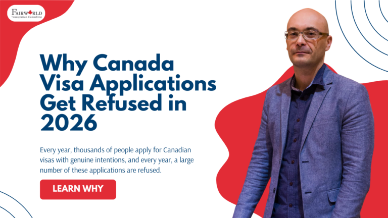 Featured image of the blog post on the topic Why Canada Visa Applications Get Refused in 2026.