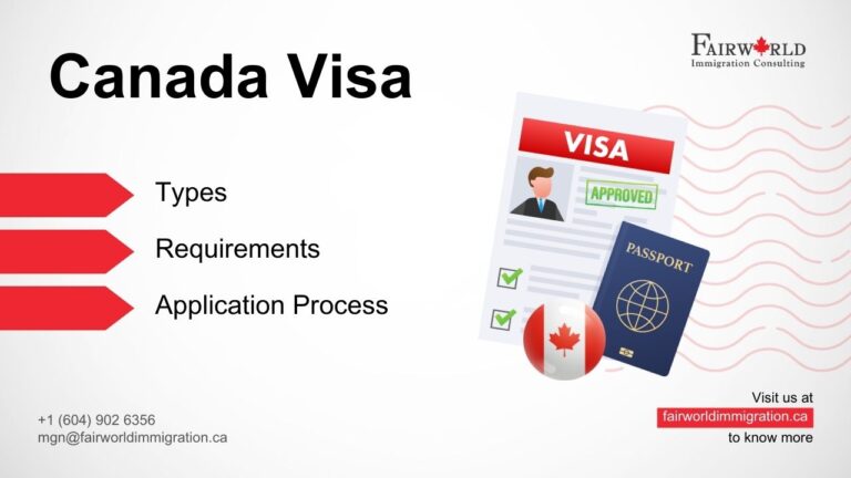 Canada Visa: Types, Requirements, and Application Process