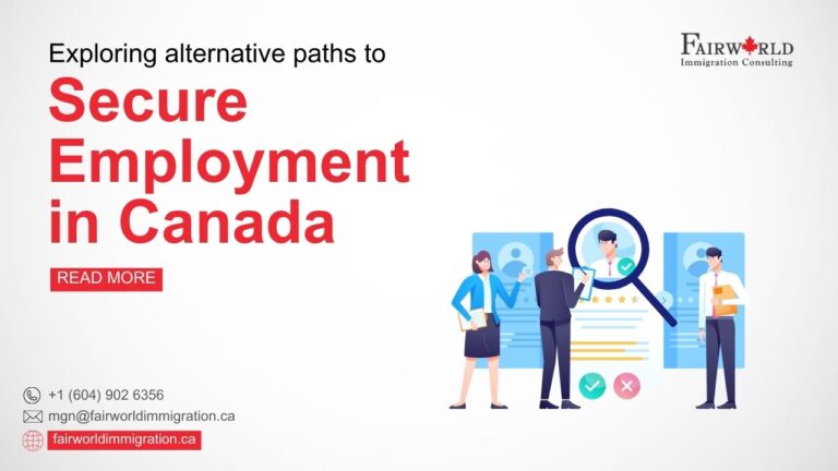 Exploring Alternative Paths to Secure Employment in Canada